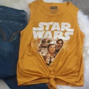 3 for $15 Star wars front tie shirt